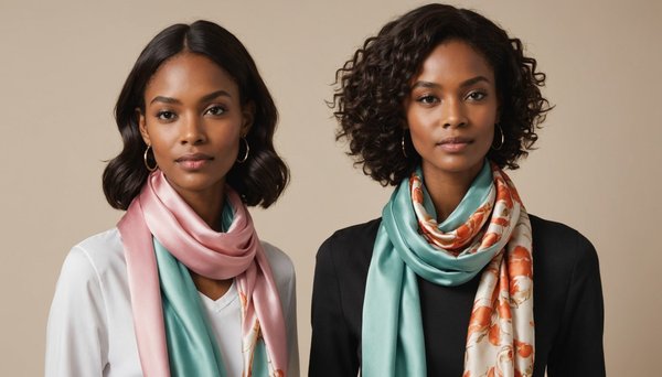 Les foulards en satin : Élégance et polyvalence au quotidien